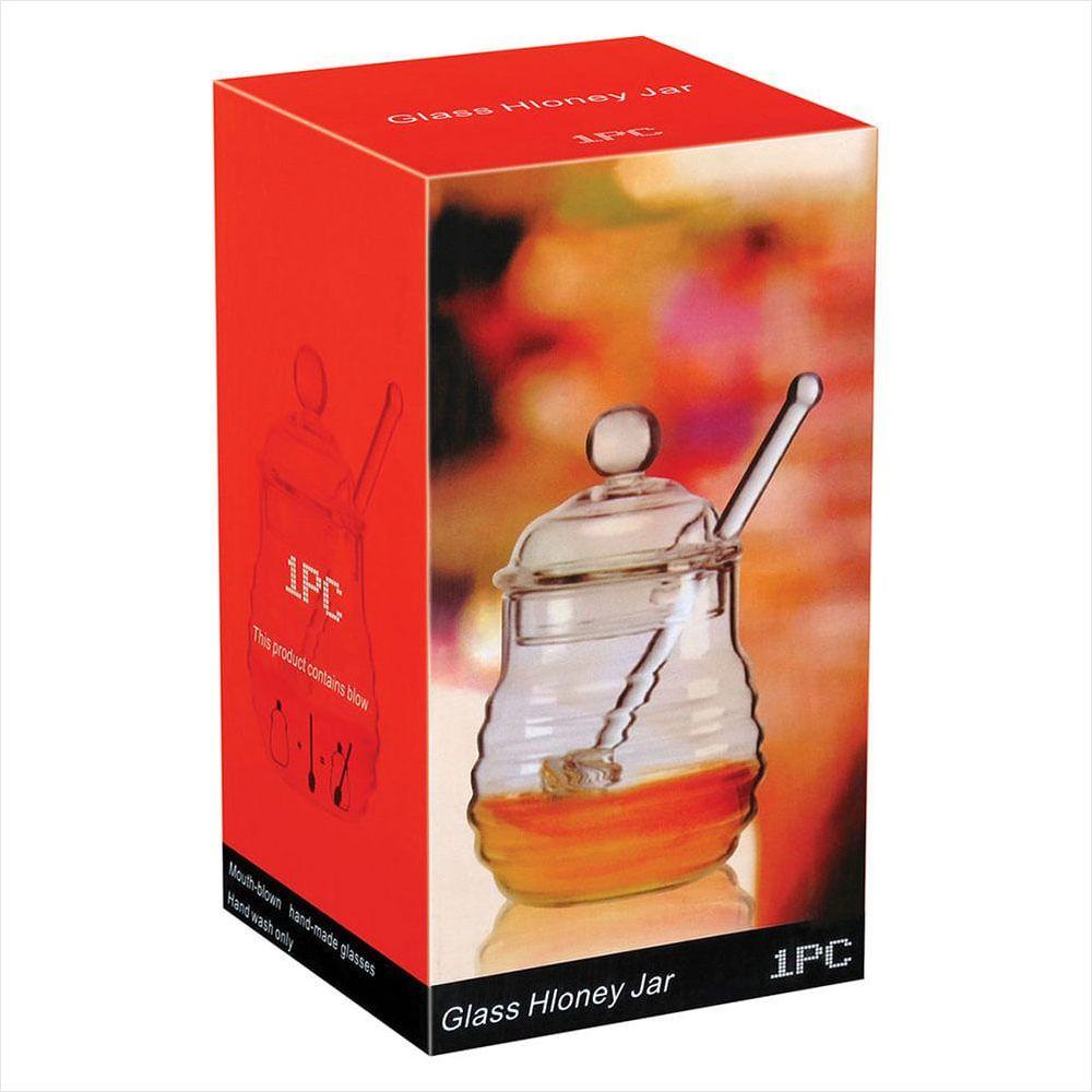 Meleira Borosilicato Translúcida com Colher Apis - NH - 2