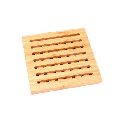 Descansa Prato em Bambu Welf DP00413 18cm Quadrado