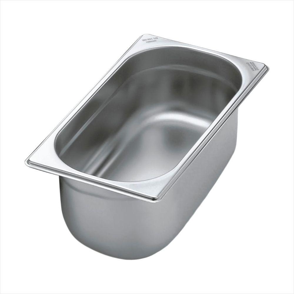 Cuba Tramontina GN 1/3 em Aço Inox sem Alças Profundidade 150 mm - Aço 304 - 1