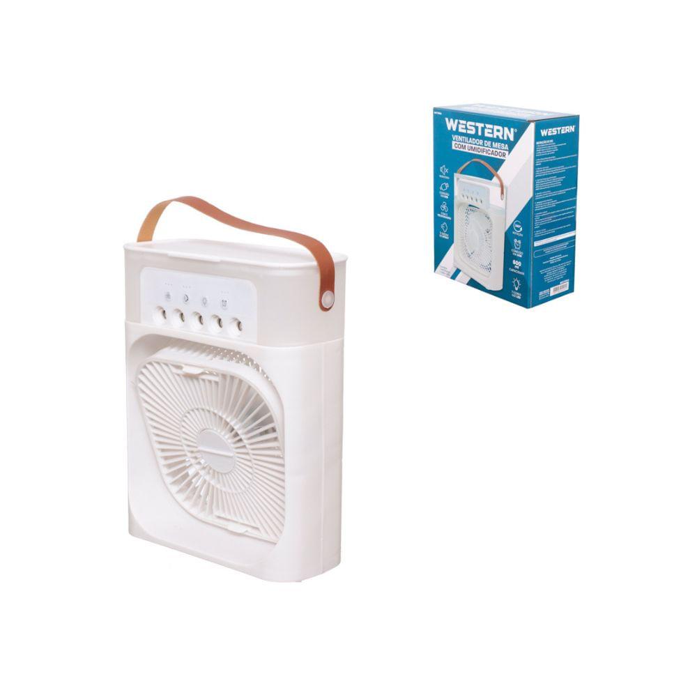 Mini Ventilador e Umidificador USB - Western Home - 3
