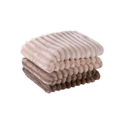 Cobertor de Malha Tricotada Poliéster OEM