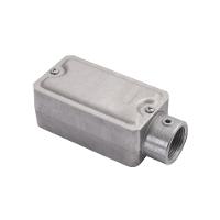 Condulete Fixo 3/4 Tramontina Tipo E com Rosca BSP e com Tampa Estampada - 1