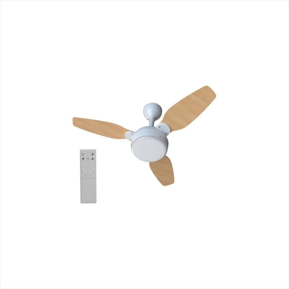 Ventilador de Teto Legacy Led Branco Pinus Inverter Bivolt Ventisol - 3