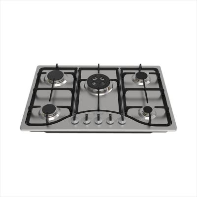 Cooktop a Gás Inox 5 Bocas Semiprofissional Bivolt Oster