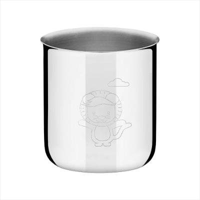 Copo Infantil Tramontina Baby Friends em Aço Inox 340 ml