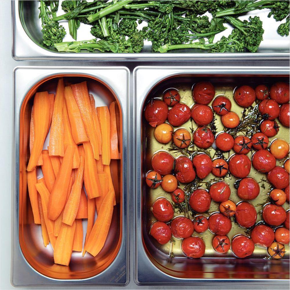 Cuba Tramontina GN 1/9 em Aço Inox sem Alças Profundidade 100 mm - Aço 201 - 2