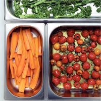 Cuba Tramontina GN 1/9 em Aço Inox sem Alças Profundidade 100 mm - Aço 201 - 2