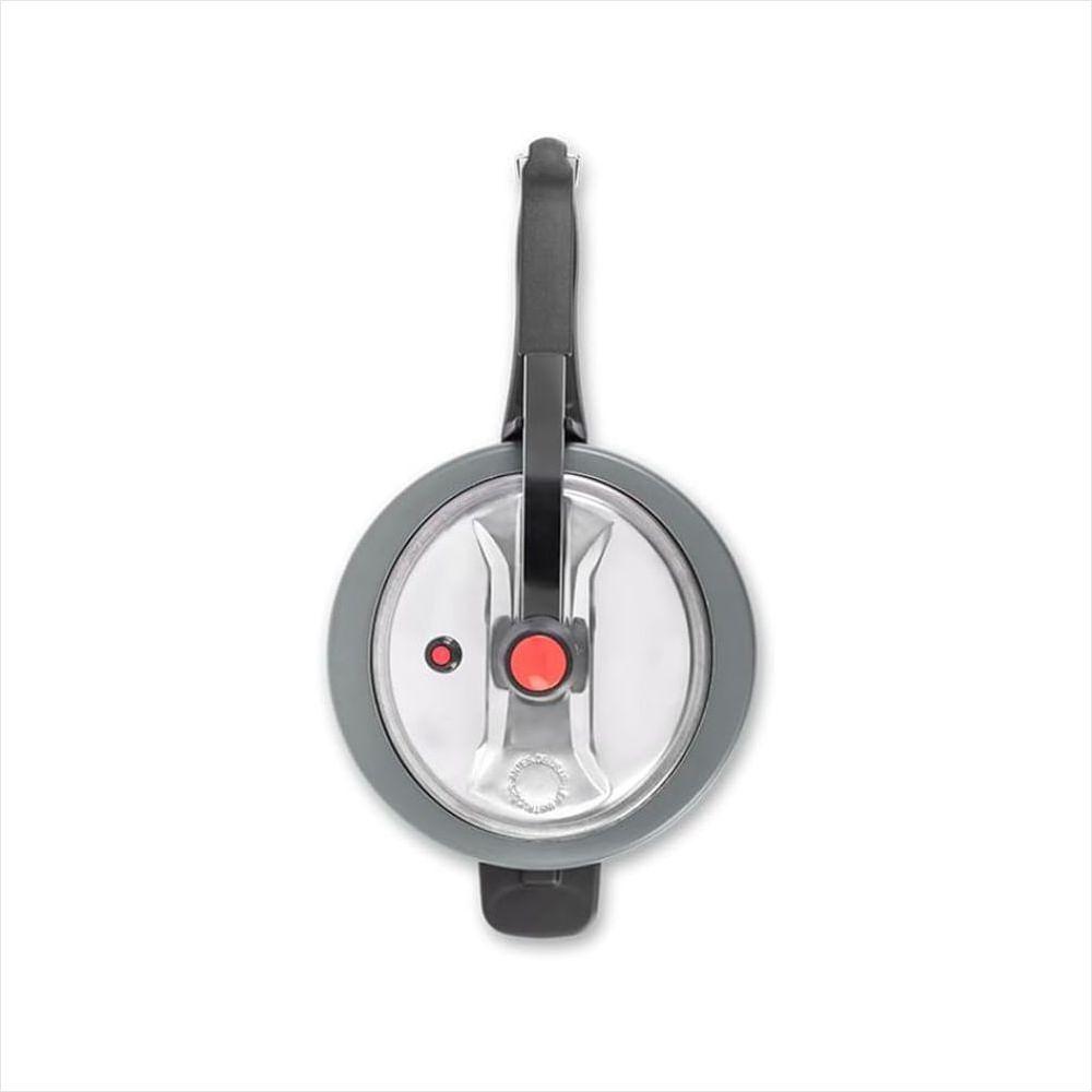 Panela de Pressão 4,5 Litros Ceramic Life Vapt Cinza Brinox - 5