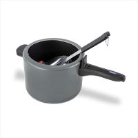 Panela de Pressão 4,5 Litros Ceramic Life Vapt Cinza Brinox - 3