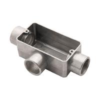 Condulete Tipo T 3/4 Fixo Tramontina sem Tampa com Rosca BSP e sem Pintura - 1