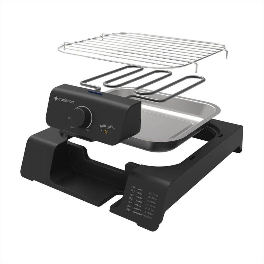 Churrasqueira Elétrica Short Grill 220V Cadence - 2