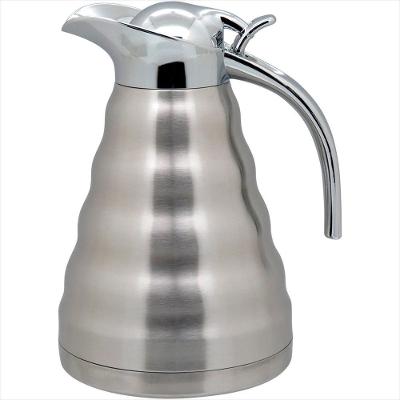 Garrafa Térmica 24x15x15cm 1,2L Inox Prata Parede Dup Muller - NH