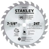Lâmina De Serra Circular 7-1/4 24 Dentes - (16Mm) - Corte Rápido Madeira Stanley - 1