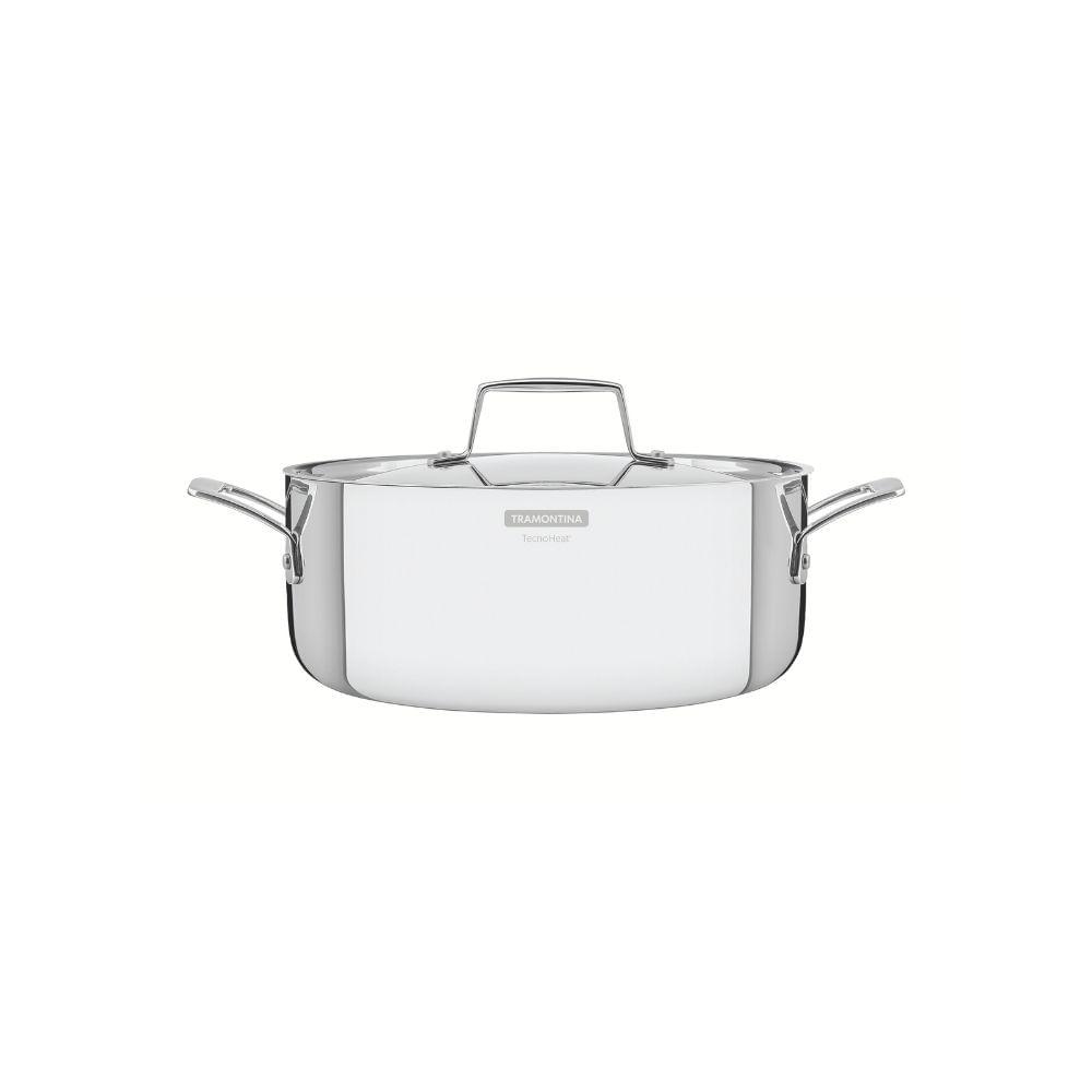Caçarola Tramontina Grano Rasa Inox 24cm 4,7L - 2