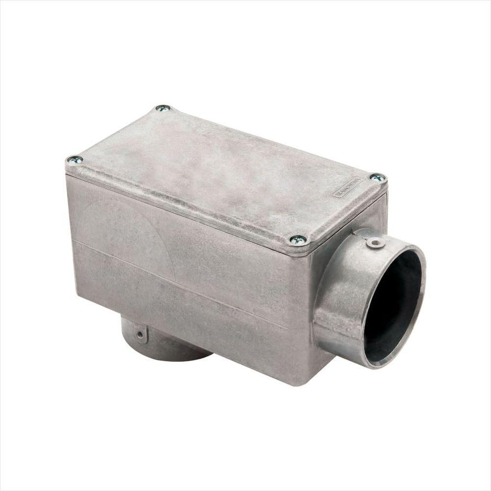 Condulete Fixo 2.1/2 Tipo LB Tramontina com Tampa sem Rosca - 1