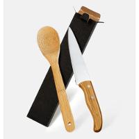 Conjunto para Cozinha Welf Special Line KF90703 Bambu e Inox 2 peças com Faca e Colher - 1