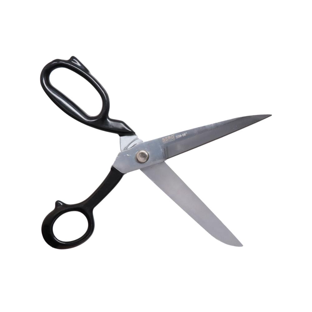 Tesoura Forjada Tapeceiro Alfaiate Crina 10" Corneta - 2