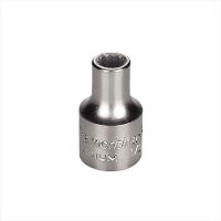 Soquete Estriado em Aço Cromo Vanádio 11 mm - Encaixe 1/2 Tramontina PRO - 1