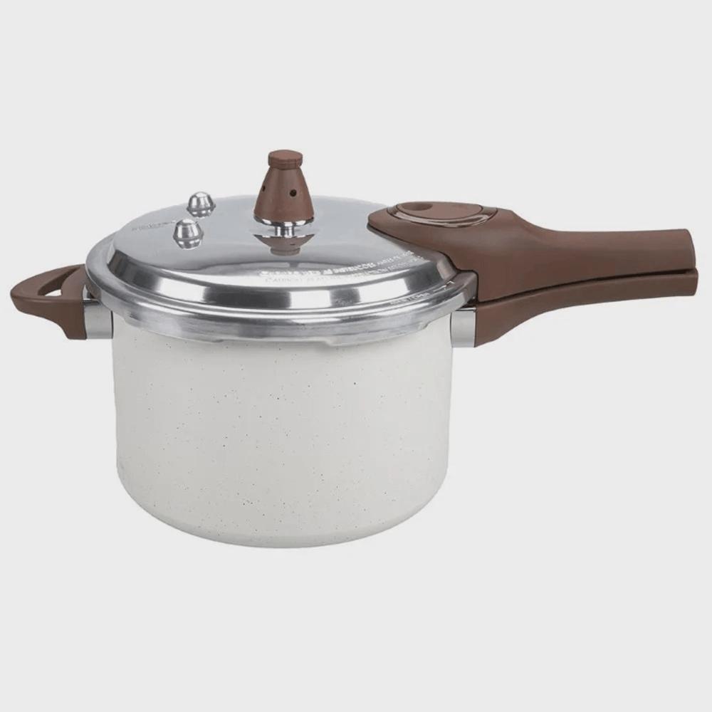 Panela de Pressão Ceramic Life Pressure com Indução 4,2L Vanilla Brinox - 2