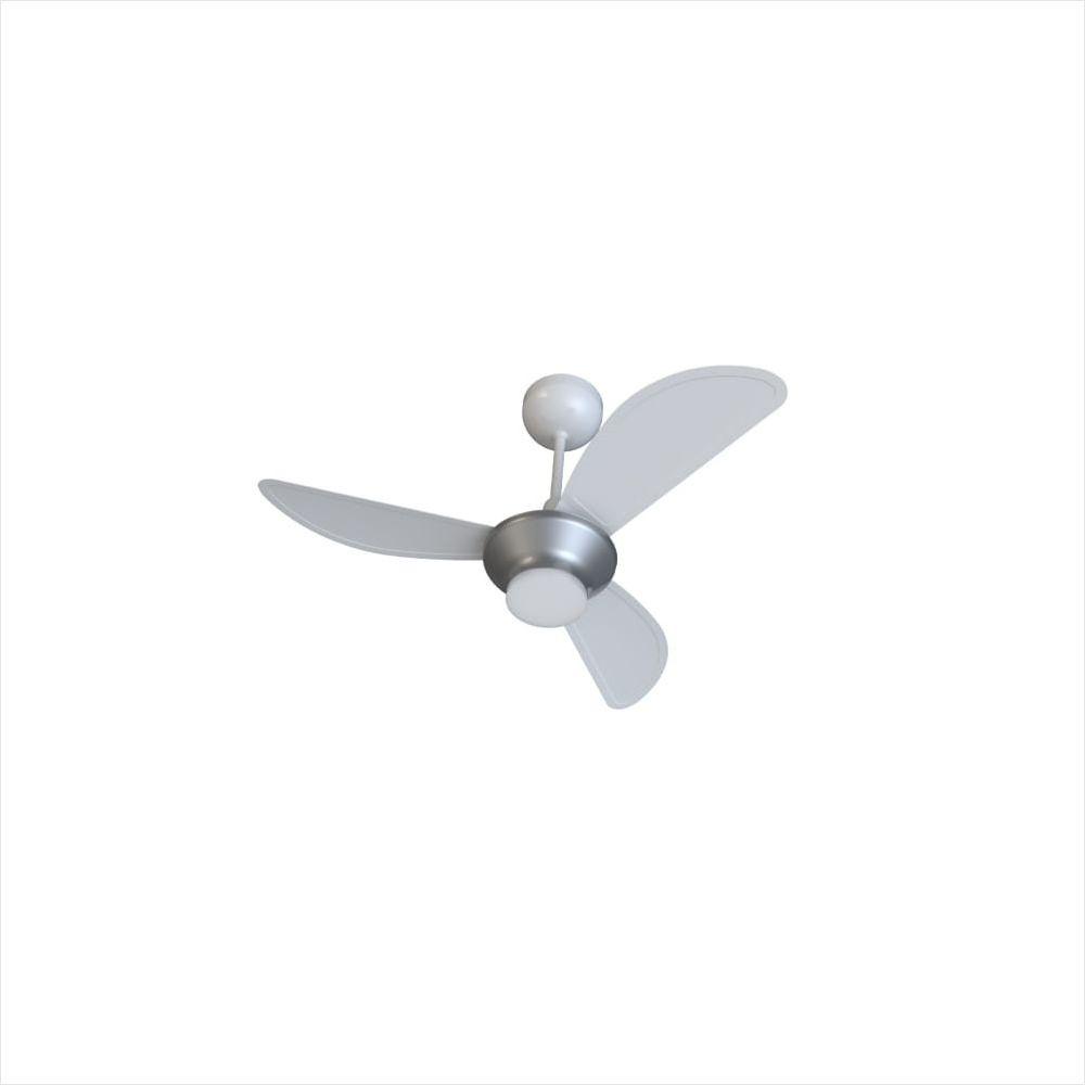 Ventilador de Teto Mistral Led 18W Branco Cinza Inverter Bivolt Ventisol - 2