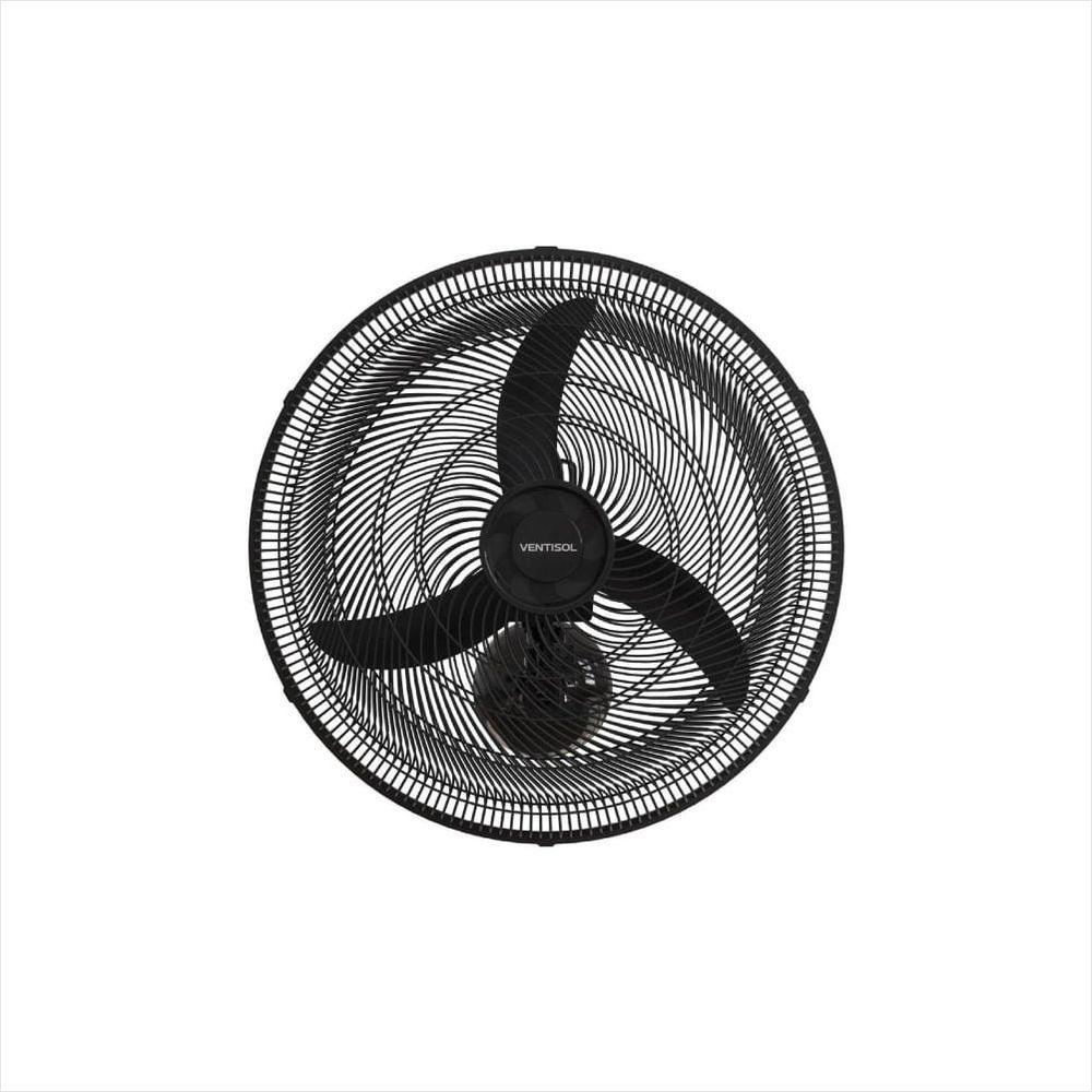 Ventilador Oscilante de Parede 50cm New Preto 220V Ventisol - 1