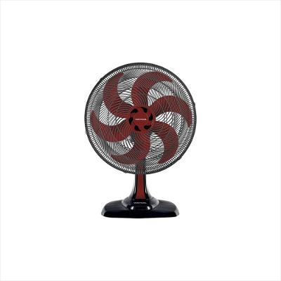 Ventilador Oscilante de Mesa Turbo 50cm Vermelho 220V Premium Ventisol