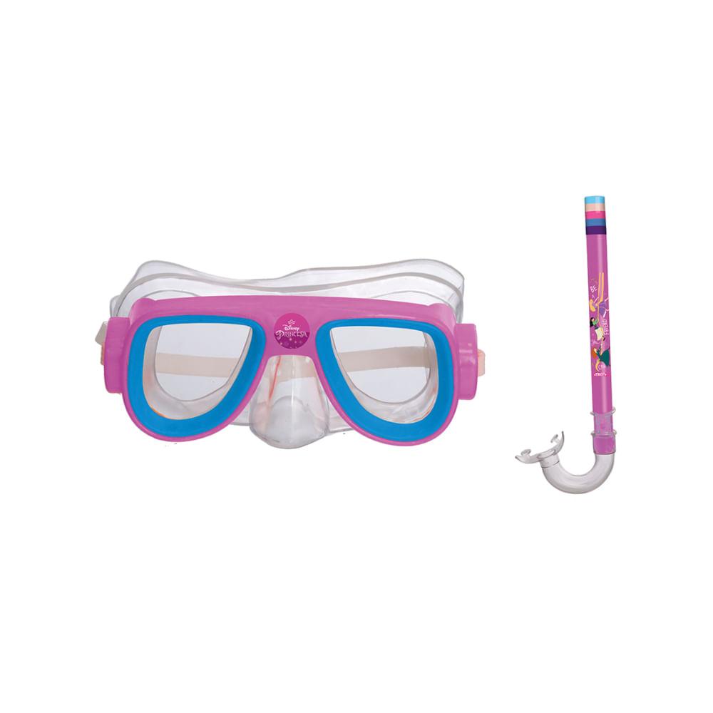 Máscara Snorkel Princesas Uv Livre de Ftalatos Etitoys - 1