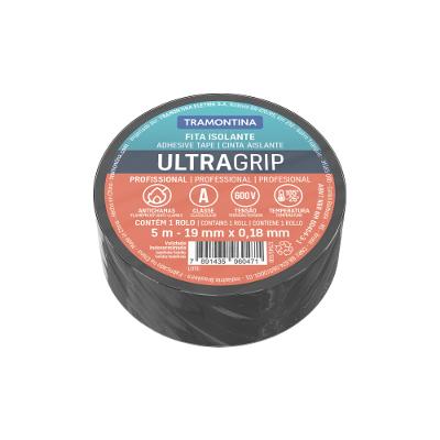 Fita Isolante Classe A 0,18x19 mm Tramontina Preta 5 m
