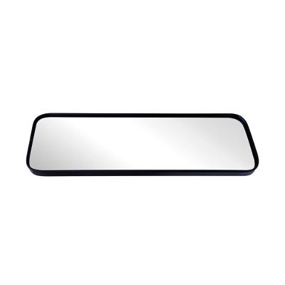 Bandeja Retangular Hauskraft Preta Fosca 40x12cm