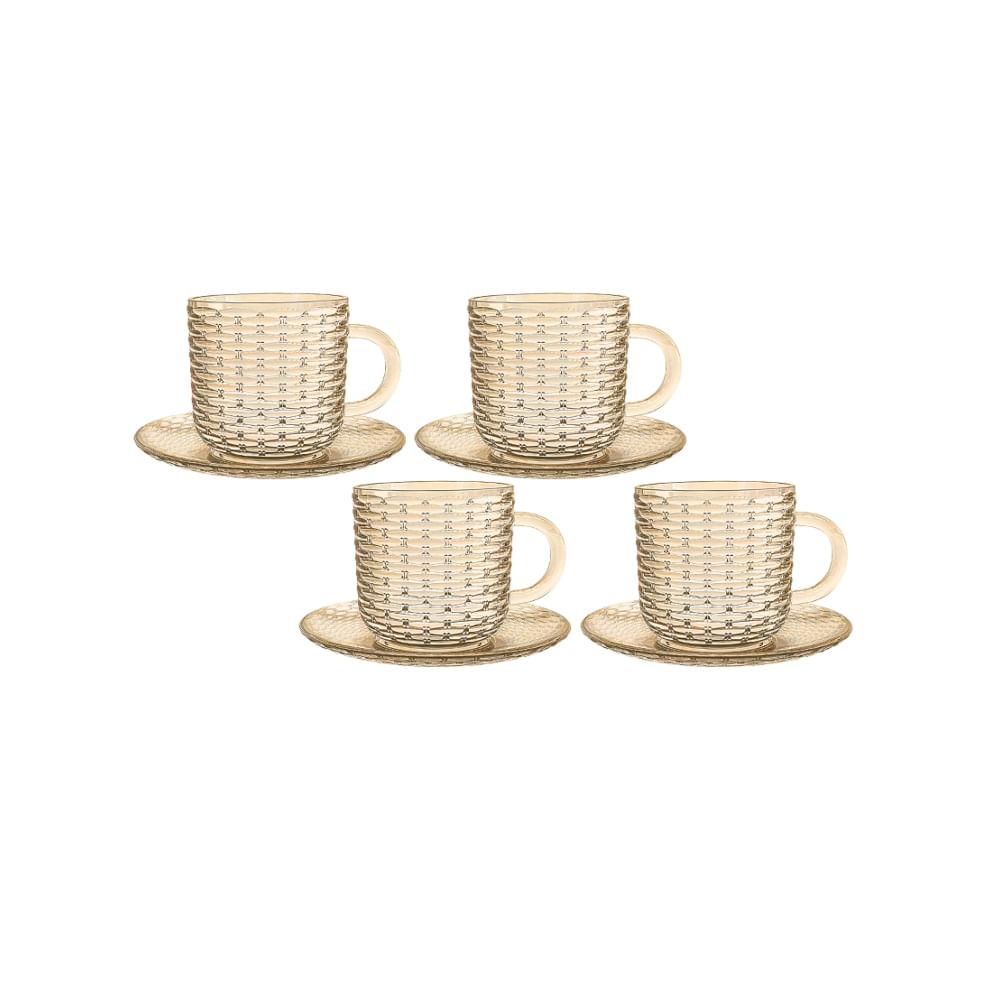 Xícara Café Vidro Rat Hauskraft 90ml 6 Peças - 1