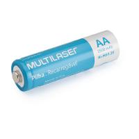 Pilhas Recarregáveis AA Multilaser 2500Mah Com 2 Unidades - CB053 - 4