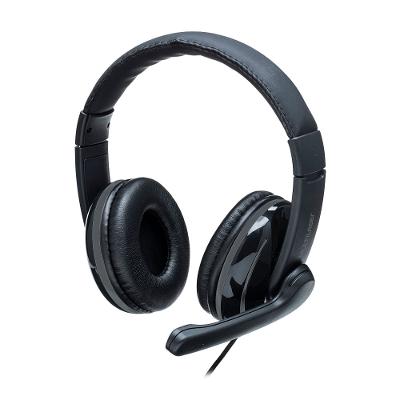 Headset Pro Usb Preto Mic Com Noise Reduction - PH317