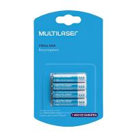 Pilhas Recarregáveis Aaa Multilaser 1000Mah Com 4 Unidades - CB050 - 1