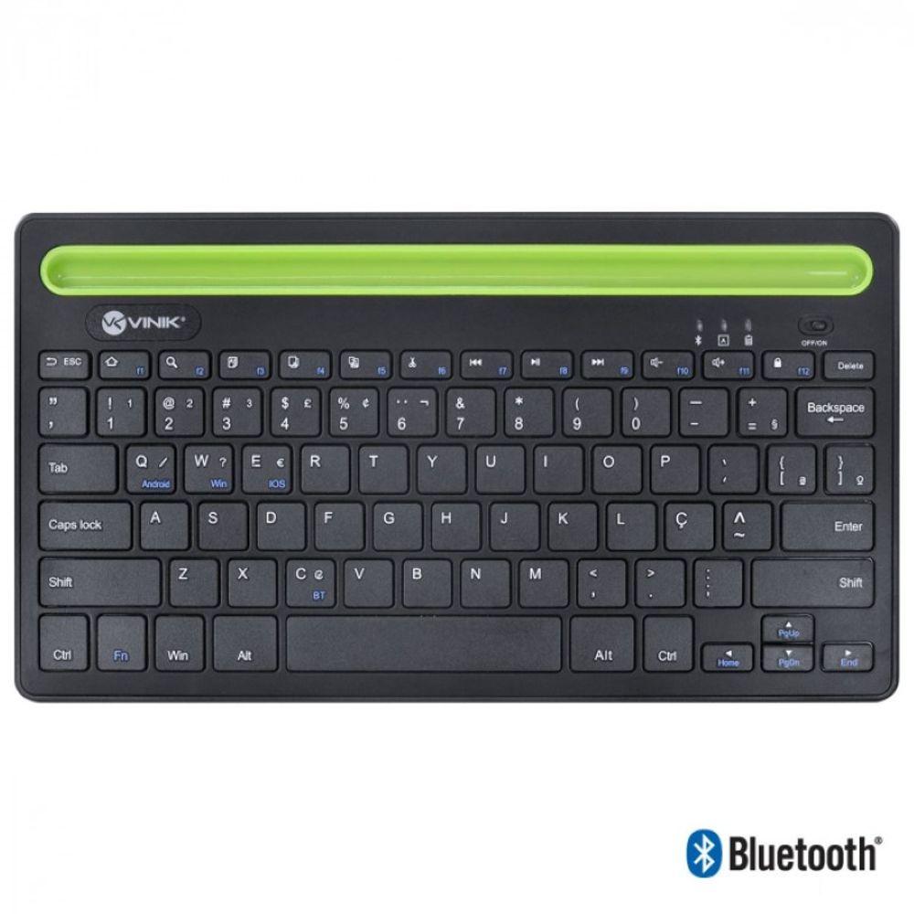 Teclado Vinik DT200 Bluetooth 3.0 2.4 GHZ Dynamic Smart Preto ABNT - 1