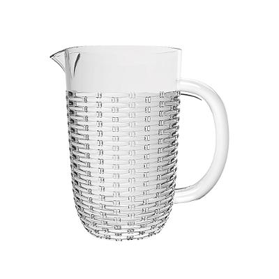 Jarra Vidro Textura Rattan Hauskraft 1,2L