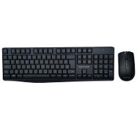 Kit Combo Teclado e Mouse Sem Fio Slim Preto - TC270 - 1