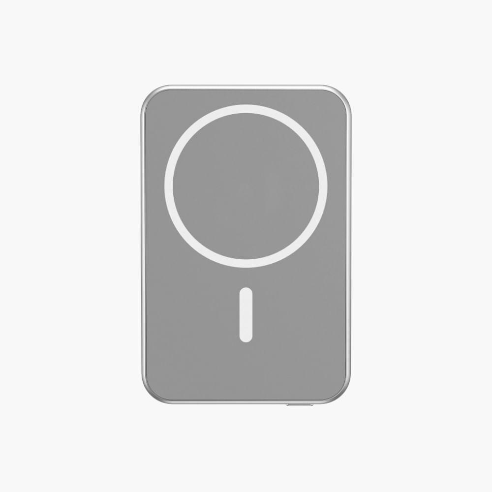 Power Bank Magnético Geonav 5000mAh 20W USB-C Prata - 1
