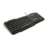 Teclado Com Fio Slim Multimídia Cabo de 130cm Resistente Água Conexão USB Preto - TC206 - 2