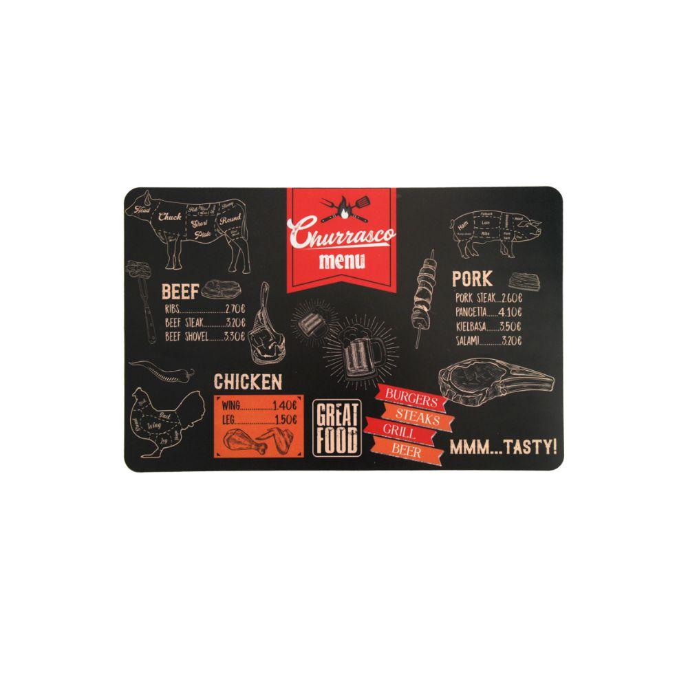 Lugar Americano Retangular Churrasco Hauskraft 48X23 cm - 1