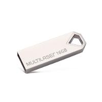 Pen drive Multilaser Diamond 16GB USB 2,0 Metálico - PD850 - 1
