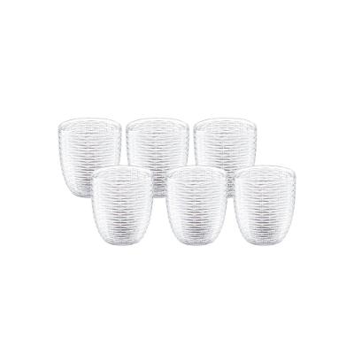 Copo Baixo Vidro Hauskraft Rat 360ml 6 Peças