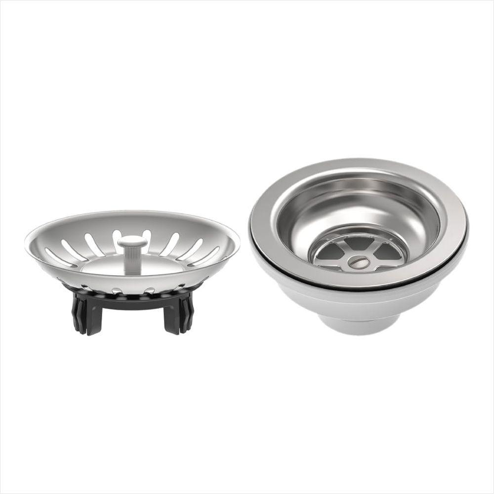 Válvula Tramontina Econômica 4 1/2 sem Escape em Aço Inox para Pias e Cubas - 1