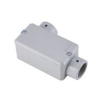 Condulete Fixo Ovalado 3/4 Tipo LL Tramontina com Rosca e Tampa com Pintura Eletrostática a Pó - 1