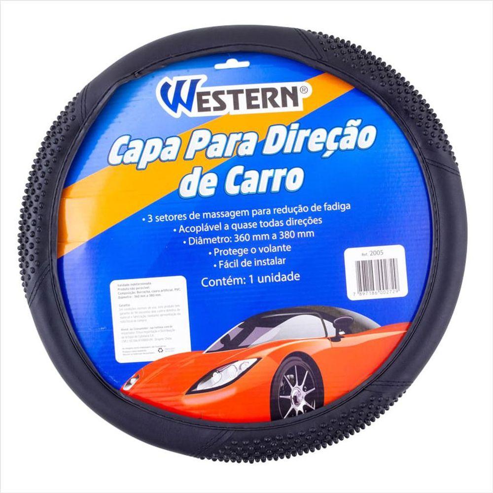 Capa para Direção Carro 36-38 centímetros Western - 1