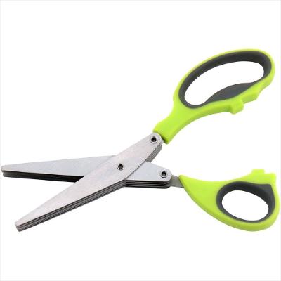 Tesoura Ervas Inox Verde 2x9x21cm