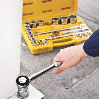 Jogo de Soquetes Sextavados Encaixe 1/2 Tramontina MASTER e Maleta 22 Peças - 3