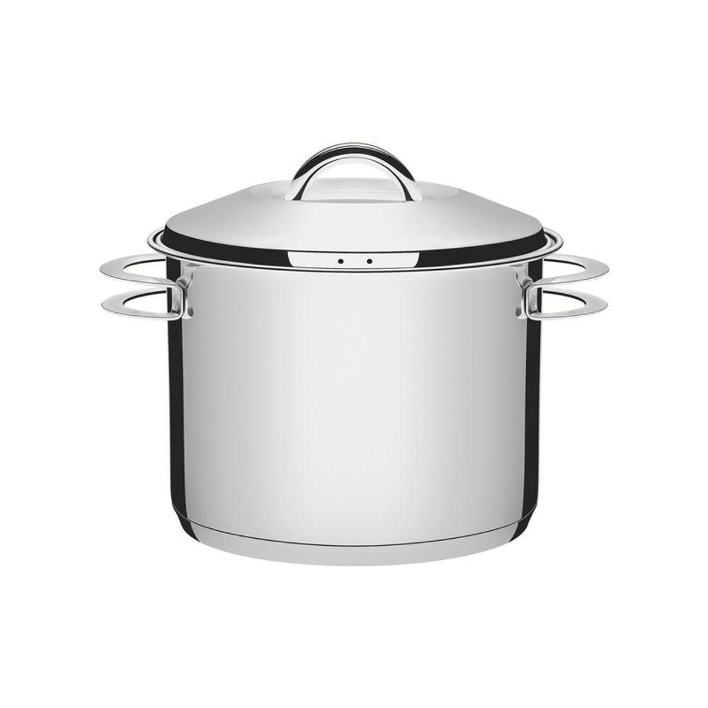 Caldeirão Tramontina Solar Inox com Tampa e Alças 28cm 15,7L - 1