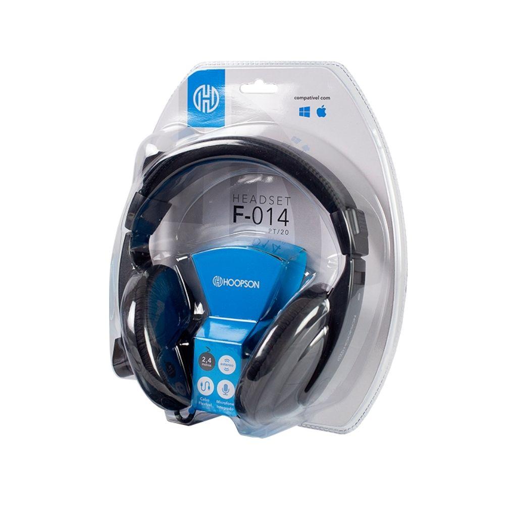 Headphone Profissional Hoopson F-014 Preto - 2