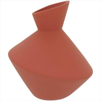Vaso Cerâmica Coral Phami - NH - 19X17X17cm