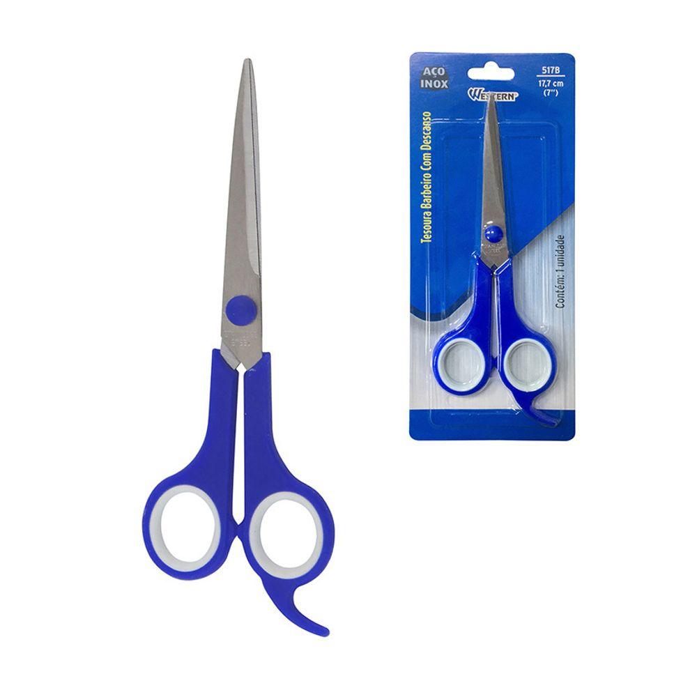 Tesoura Barbeiro Descanso 7' Western - 1
